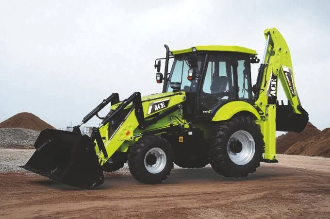 JCB 4DX backhoe loader